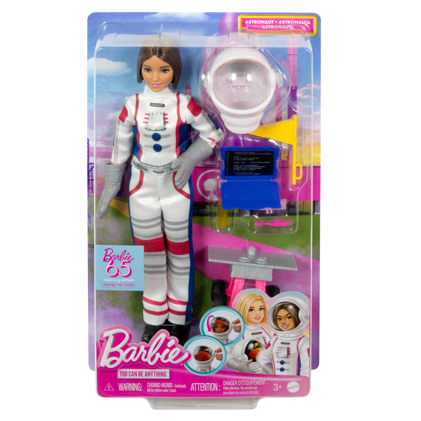 Barbie  Carri¨¨res  65Eanniversaire  Astronaute et 10Accessoires