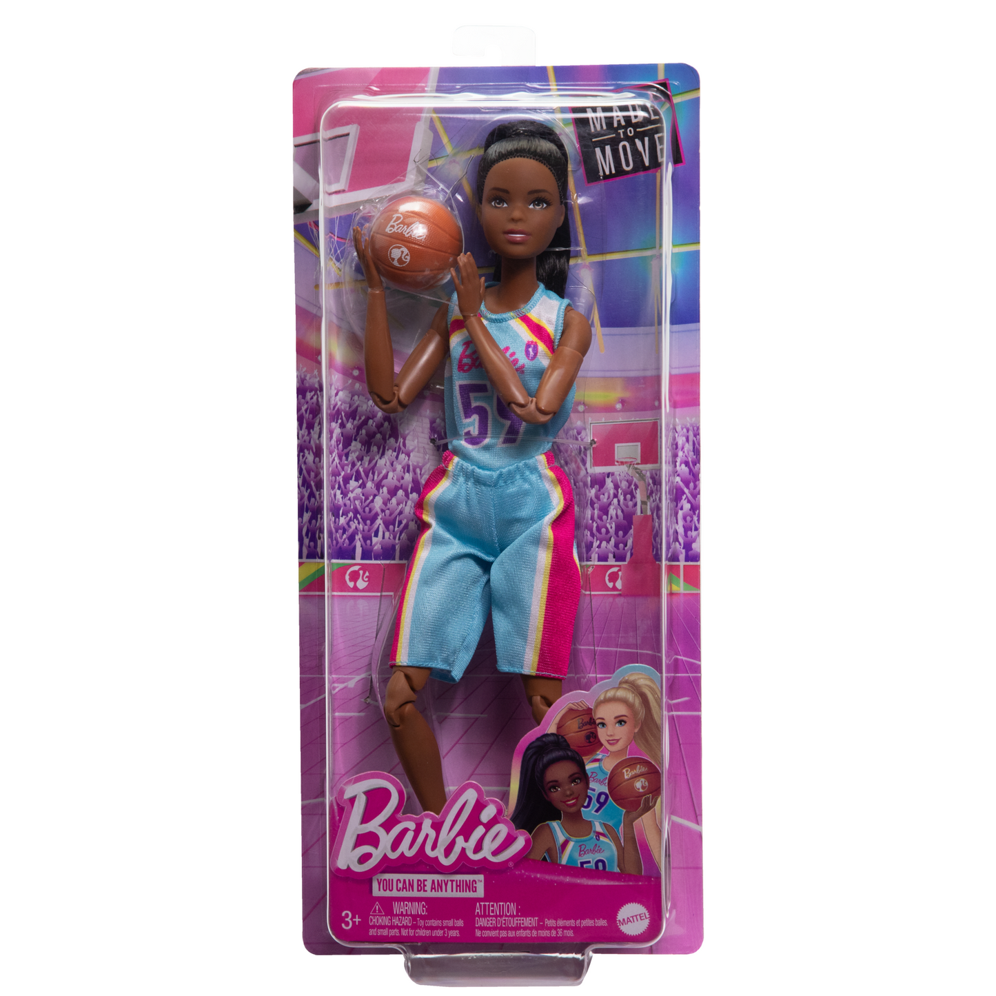 Barbie Profesiones Mu?eca Jugadora de Baloncesto
