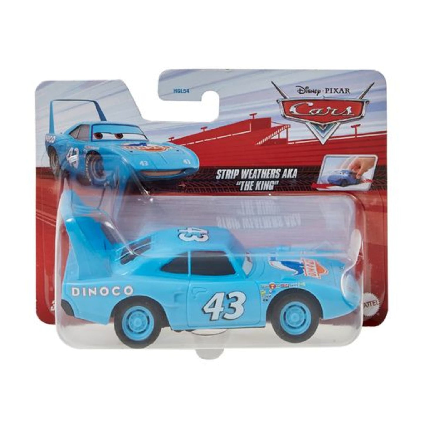 Cars de Disney y Pixar Pullback Veh¨ªculo de Juguete Rey