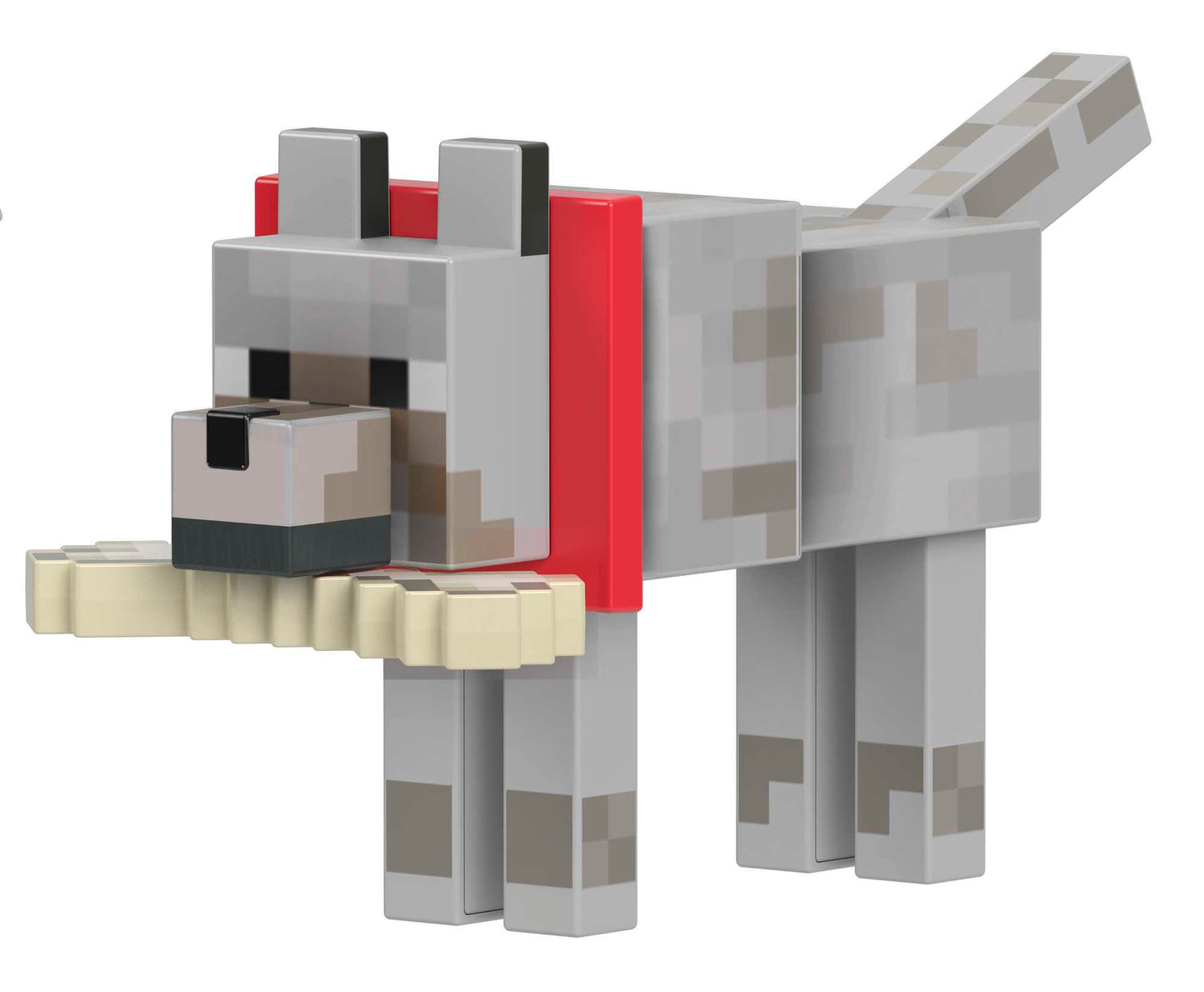 Minecraft-Loup-Figurine 14?Cm ¨¤ Collectionner Avec Accessoires
