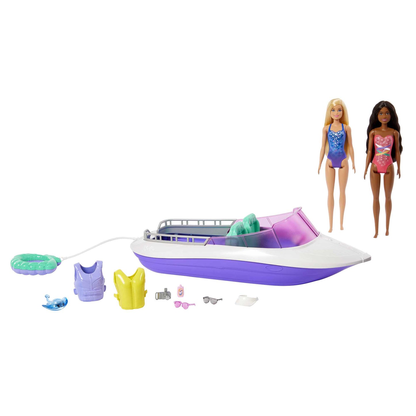 Barbie  Mermaid Power ?  Coffret de Jeu Avec Poup¨¦es et Bateau